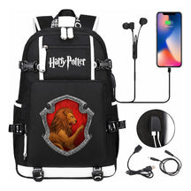 Academy Of Magic Usb Teen Student School Bag Men's And Women's Travel Backpack