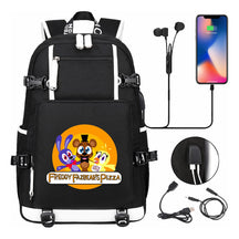 Toy Bear Game Usb Large Capacity Youth Student School Bag Leisure Travel Backpack