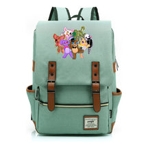 Toy Bear Printed Teenage Student Backpack For Men And Women, Casual Belt Buckle, Classic Backpack