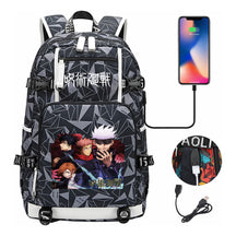 Printed Usb Youth Student Backpack For Men And Women's Leisure Large Capacity Travel Backpack