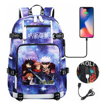 Printed Usb Youth Student Backpack For Men And Women's Leisure Large Capacity Travel Backpack