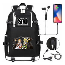 Sword God Domain Usb Youth Student Backpack For Men And Women's Leisure Travel Backpack