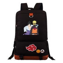 Cartoon Naruto Uchibo Youth Student School Bag Large Capacity Travel Bag Men's And Women's Backpack