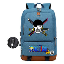 Printed Usb Youth Student Backpack For Leisure Travel Backpack