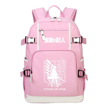 Giant Winged Soldier Captain Of Anime Attack Student Backpack, Leisure Travel Backpack