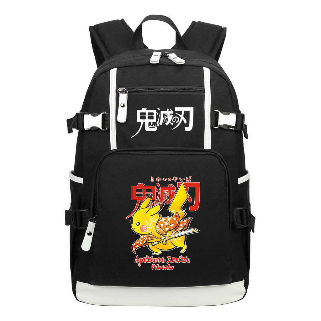 Anime Youth Student School Bag Men's And Women's Backpack Leisure Travel Backpack