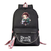 Cartoon Ribbon Youth Student School Bag Men's And Women's Leisure Travel Backpack