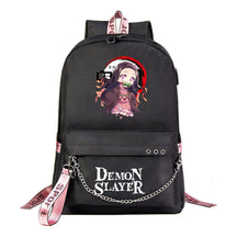 Cartoon Ribbon Youth Student School Bag Men's And Women's Leisure Travel Backpack