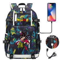 Fashionable Sun Wukong Usb Large Capacity Student Backpack For Leisure Travel Backpack