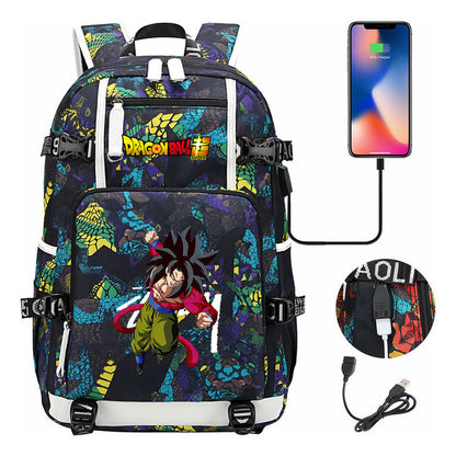 Fashionable Sun Wukong Usb Large Capacity Student Backpack For Leisure Travel Backpack