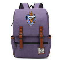 School Of Witchcraft And Wizardry Printed Youth Student School Bag Casual Belt Buckle Classic Backpack