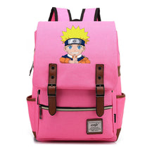 Naruto Printed Teenage Student Backpack For Men And Women, Casual Belt Buckle, Classic Backpack 38*27*12.5cm
