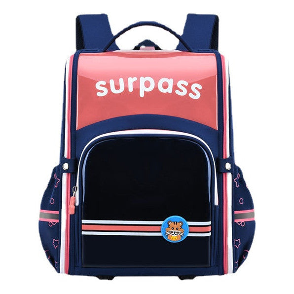 Backbone Protection, Weight Reduction, Breathable And Splash Proof Children's Backpack