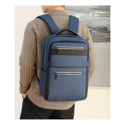 Usb Backpack, Large Capacity Computer Bag, Casual Student Backpack, Minimalist Travel Bag