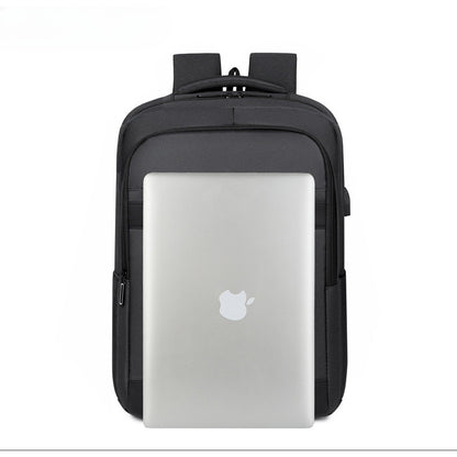 Backpack, Large Capacity Travel Bag, Business Computer Bag, Male Student Backpack, Simple And Casual Backpack