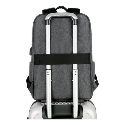 Leisure Backpack, Men's Business Laptop Bag, Large Capacity Backpack, Fashionable Travel Sports Bag, Backpack