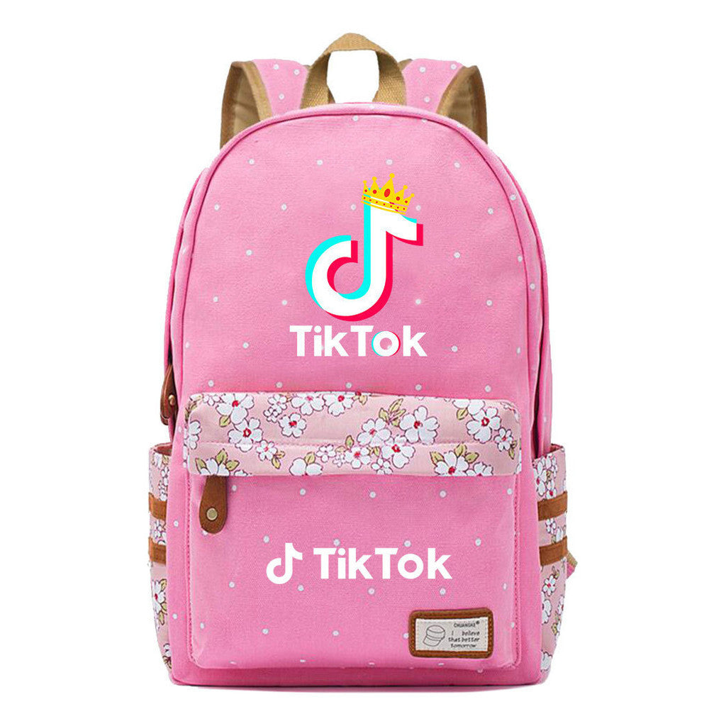 Short Video Student Backpack, Fashionable And Casual Backpack