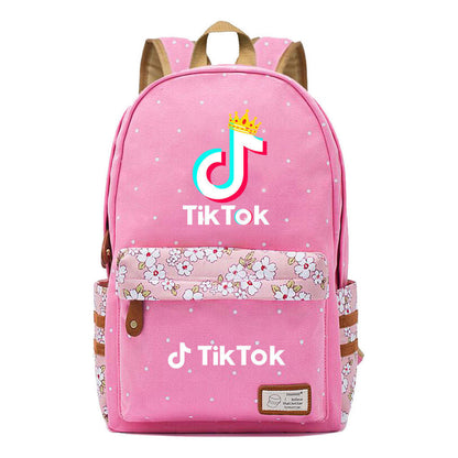 Short Video Student Backpack, Fashionable And Casual Backpack