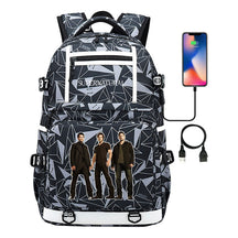 Evil Power Usb Youth Student School Bag Men's And Women's Backpack Leisure Travel Backpack