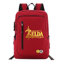 Golden Printed Youth Student Backpack For Men And Women's Leisure Travel Backpack
