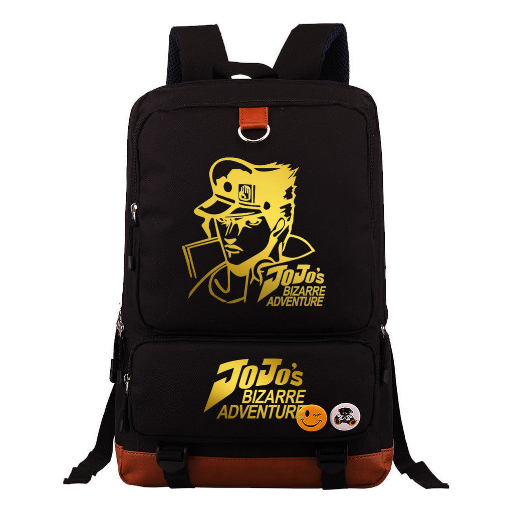 Cartoon Comic Jojo's Wonderful Adventure Youth Student Backpack Backpack Travel Bag