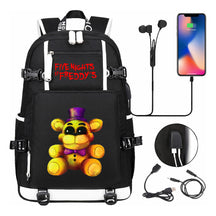 Toy Bear Game Peripheral Usb Youth Student Backpack For Men And Women's Leisure High-capacity Travel Backpack