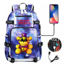 Toy Bear Game Peripheral Usb Youth Student Backpack For Men And Women's Leisure High-capacity Travel Backpack