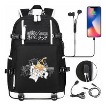 Promised Dream Island Usb Large Capacity Youth Student Backpack For Boys And Girls Leisure Travel Backpack