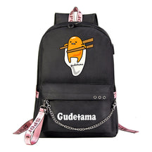 Lazy Egg Usb Youth Student Backpack For Boys And Girls Leisure Travel Backpack