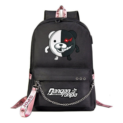 Usb Youth Student Backpack For Men And Women's Leisure Travel Backpack