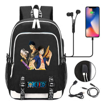 Anime Pirate Wang Lufei Youth Student School Bag Usb Men's And Women's Leisure Backpack