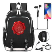Magic School Youth Student Backpack Usb Men's And Women's Leisure Backpack