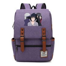 Naruto Printed Teenage Student Backpack, Casual Belt Buckle, Classic Backpack