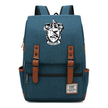 School Of Witchcraft And Wizardry Printed Youth School Bag Casual Belt Buckle Classic Backpack 38*27*12.5cm