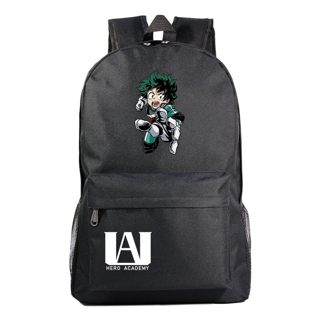 Cartoon Fashion Anime My Hero Academy Printed Youth Student Backpack Men's And Women's Leisure Backpack
