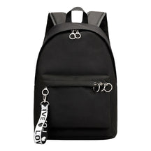 Fashionable Printed Teenage Student Backpack, Female Woven Strap Casual Backpack