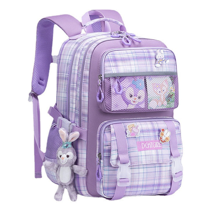 Student Backpack For Spine Protection And Weight Reduction, Ultra Light Waterproof Backpack