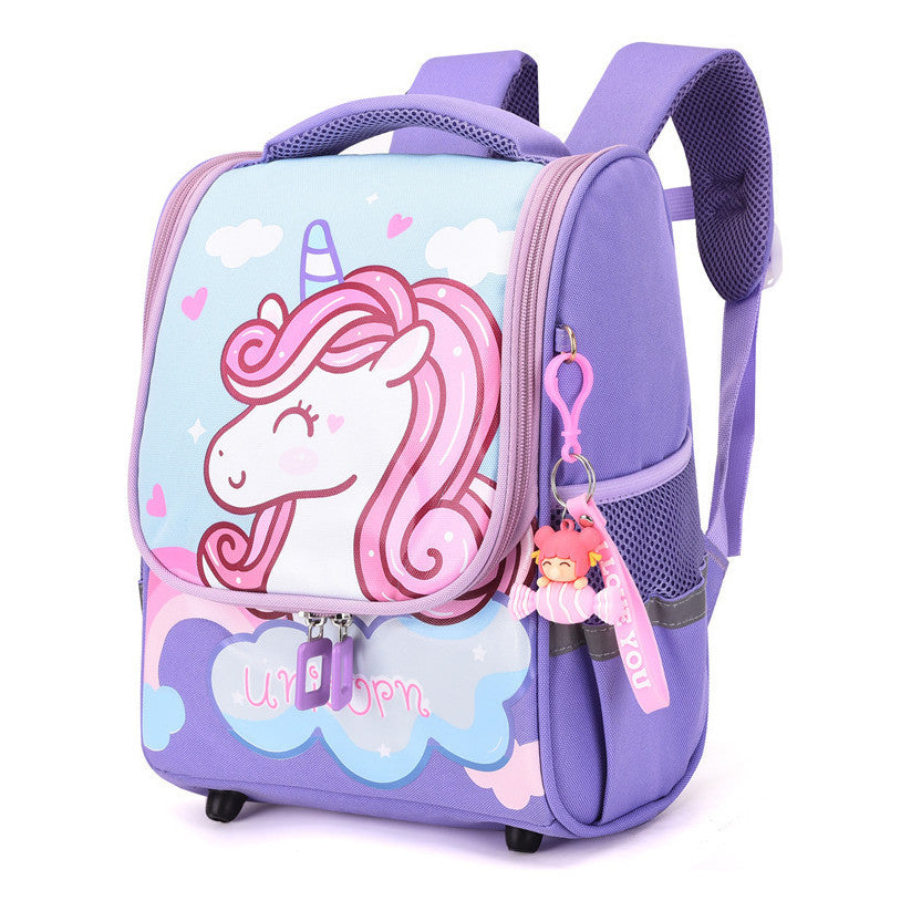 Children's Backpack For Spinal Protection And Weight Reduction Backpack