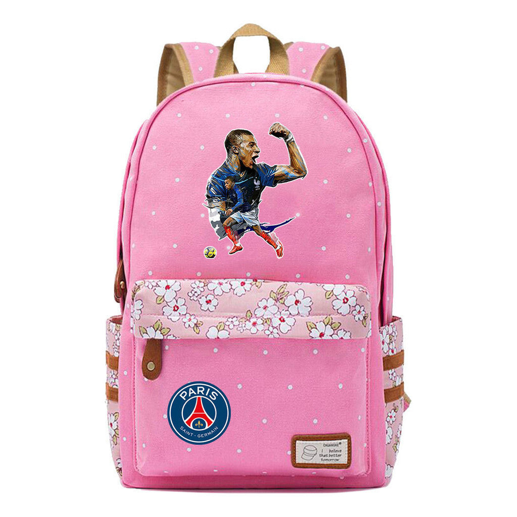 Printed Teenage Student Backpack, Fashionable Men's And Women's Casual Backpack