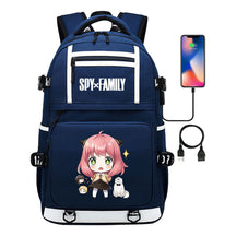 Printed Usb Youth Student Backpack Men's And Women's Backpack Leisure Travel Backpack