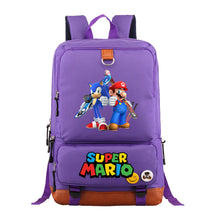 Super Mario Print Youth Student Backpack, Travel Bag, Men's And Women's Backpack