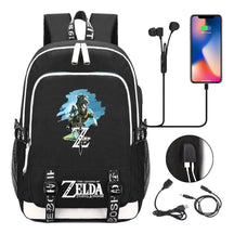 Usb Youth Student Backpack For Men And Women's Leisure Sports Backpack