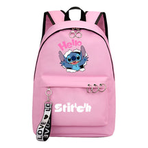 Anime Star Baby Stitch Youth Student School Bag Men's And Women's Backpack Lightweight Casual Backpack