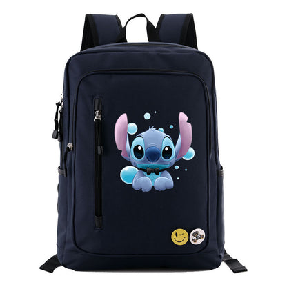 Sports Football Star Printed Youth Student Backpack For Leisure Travel Backpack
