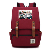 Printed Youth Backpack For Men And Women With Casual Belt Buckle Classic Backpack