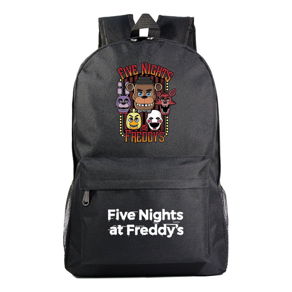 Fashionable Teddy Bear Game, Fashionable Starry Sky Student Backpack, Casual Backpack