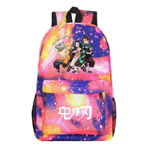 Cartoon Fashion Printed Youth Student Backpack For Men And Women's Leisure Backpack