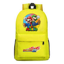 Super Mario Starry Sky Student Backpack For Men And Women's Leisure Travel Backpack