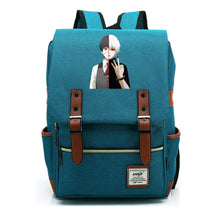 Tokyo Ghoul Student School Bag Men's And Women's Leisure Belt Buckle Backpack