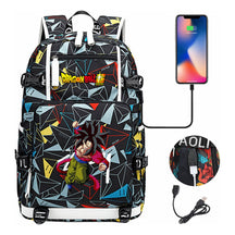 Fashionable Sun Wukong Usb Large Capacity Student Backpack For Leisure Travel Backpack